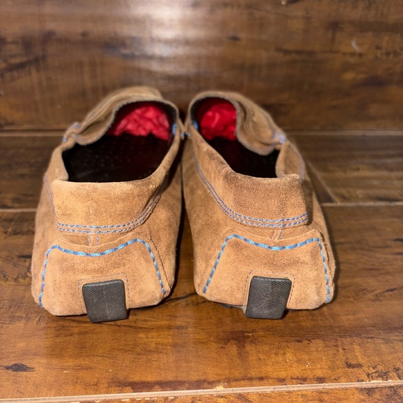 Elegant Tan Suede Loafers for Men main image 4